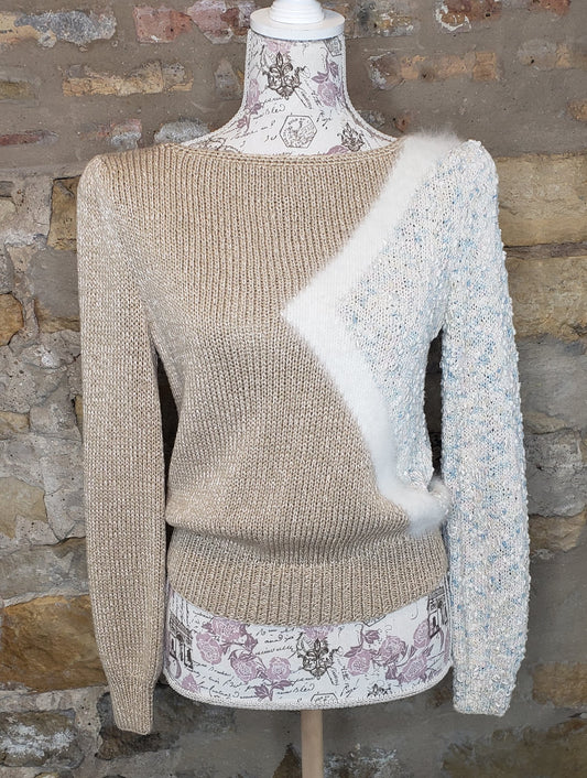 Nannell Tan Vintage Sweater Sz M