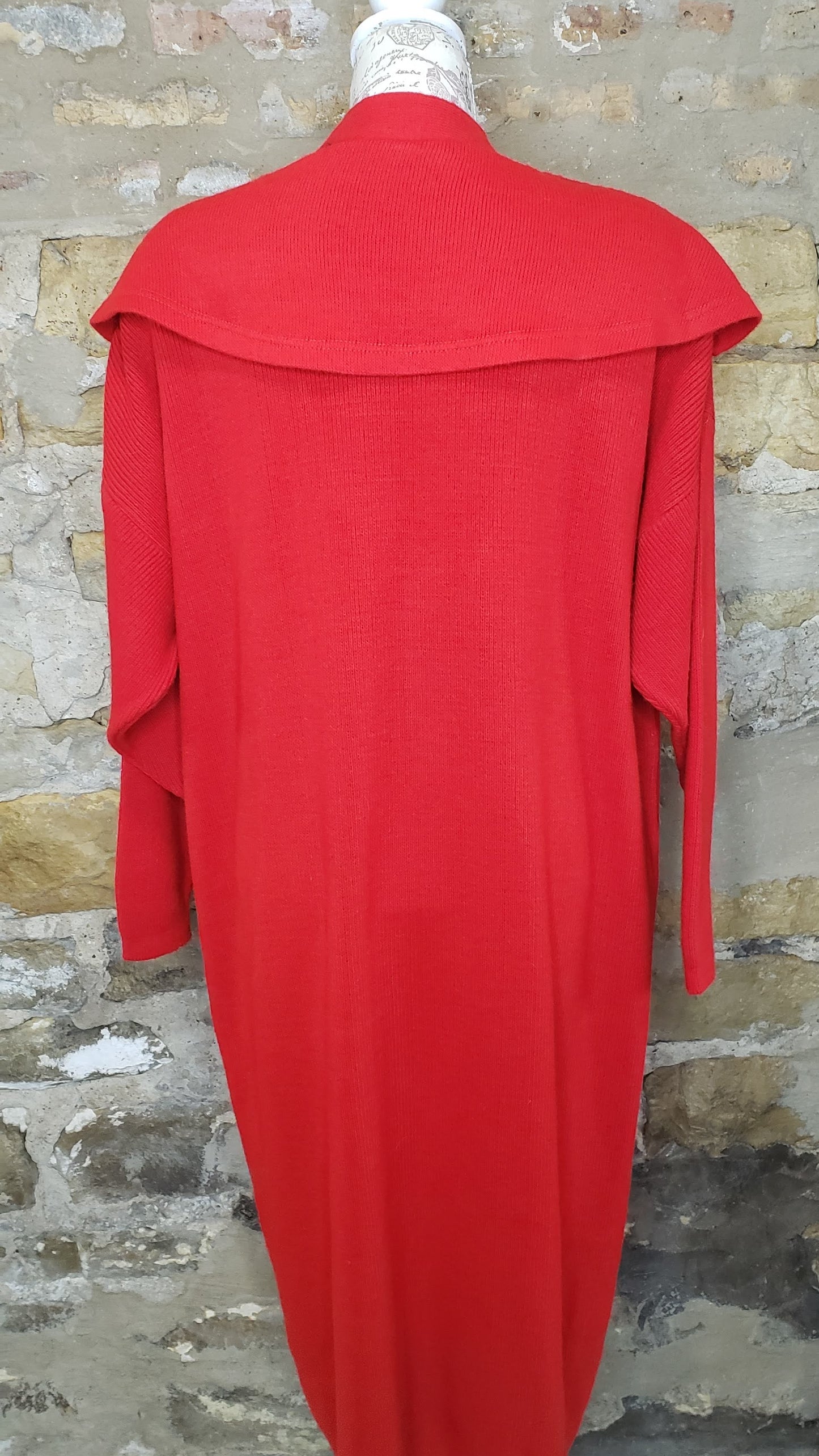 Designs Limited Red Vintage Duster Sz XL